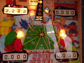 Spin Wheel - Der Spielstand 2.222