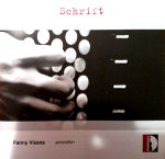 CD mit Schrift 3 von Bernhard Lang