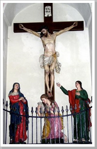 Kreuz in der Stiegenkirche