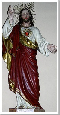 Herz Jesu Statue