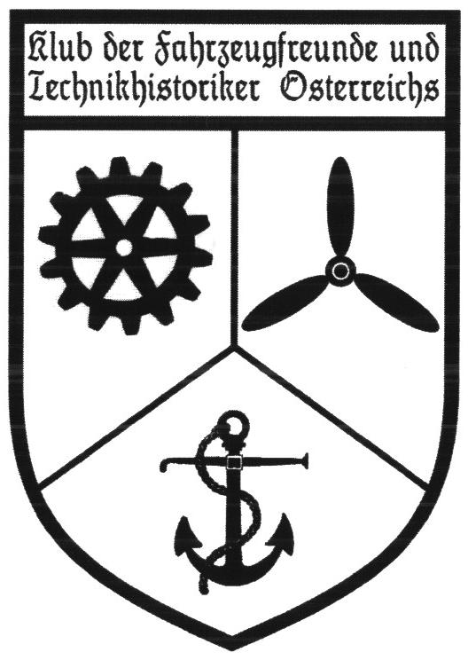 Wappen des Klubs der Fahrzeugfreunde und Technikhistoriker &Ouml;sterreichs