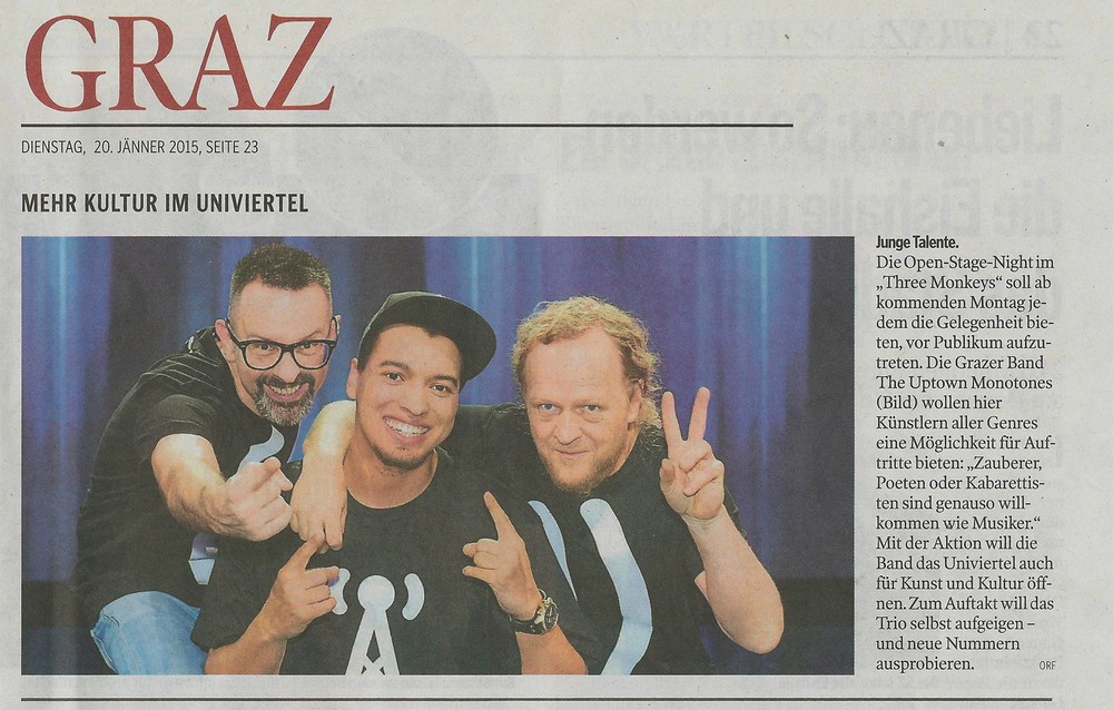 Kurzbericht in der Kleinen Zeitung