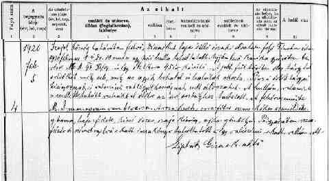 Niedermayer Ter�zia - Mahler �d�mn� halotti bejegyz�s (1)