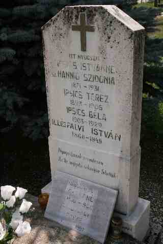 Ipsics Istv�n (Ill�sfalvi Istv�n) s�rhelye (1)