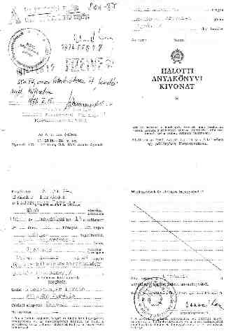 Niedermayer Ter�zia halott ak. kivonat (1)