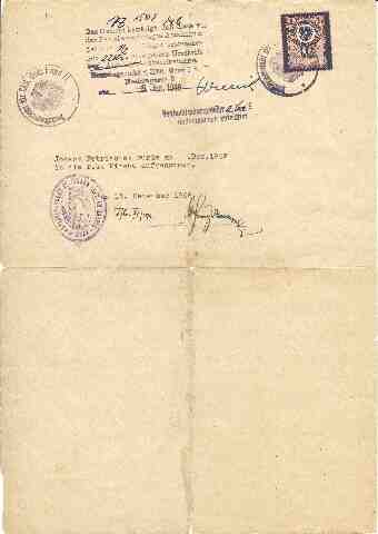 Dr. Hans Georg PETRISCHEK sz�let�si ak. kiv (1)