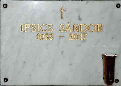 IPSICS S�ndor urnahelye (1)