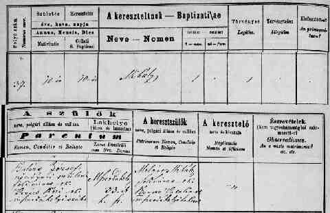 BAL�ZS Mih�ly sz�l.ak 1878-04-10