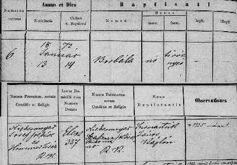 NIEDERMAYER Borb�la sz�l.ak 1872-01-13_Elek (1)