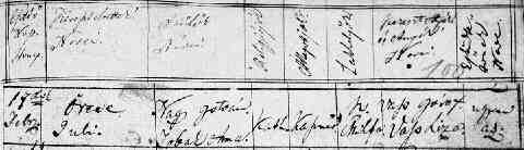 NAGY �rzse J�lia sz�l. ak 1840-02-17