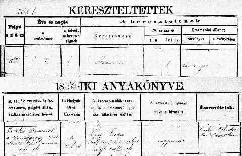 ZATK� Ter�zia sz�l. ak.1886-04-06