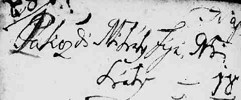 P�KOZDI Mih�ly sz�l. ak.1758-11-18