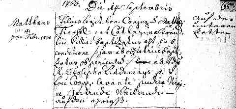 FIECHTL Matheus sz�l. ak. 1760-09-14_Lanersbach, Tux