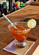 Mai 2018 in der Sunset Bar auf Reethi Faru