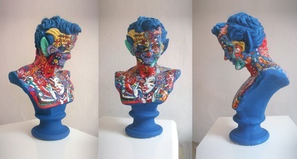 07 statue painted  35 x 75  med