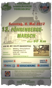 40. IVV und EVG Wandertag + 13.F&ouml;hrenbergemarsch