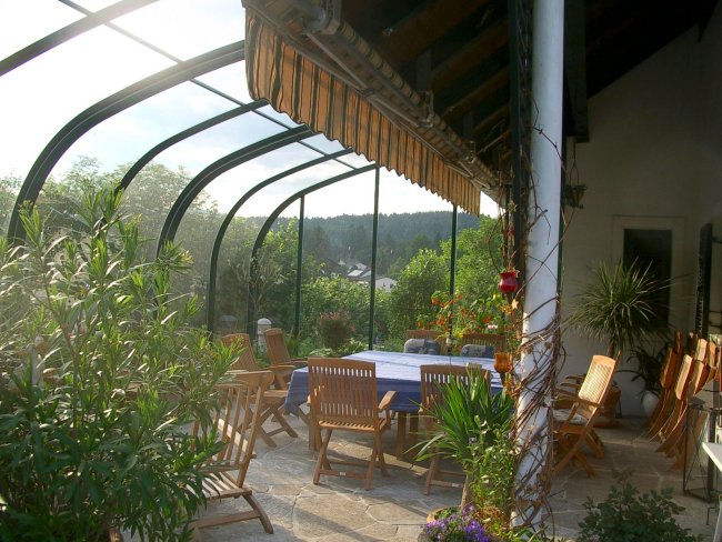 Terrassenüberdachungen Hausdach