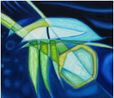 TIEFSEETIER  2013, 50 x 70 cm �l auf Leinwand