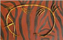 ZEBRA  2014, 100 x 150 cm �l auf Leinwand