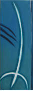 DREIZACK 2012, 30 x 80 cm �l auf Leinwand