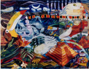 GUATEMALA  1994, 90 x 115 cm �l auf Leinwand