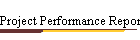 Project Performance Report