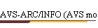 AVS-ARC/INFO (AVS modules)