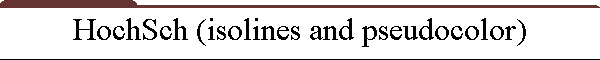 HochSch (isolines and pseudocolor)