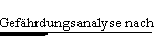 Gefhrdungsanalyse nach EG - Maschinenrichtlinie