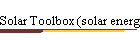 Solar Toolbox (solar energy potential)