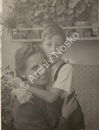 Erna Spielmann mit Werner