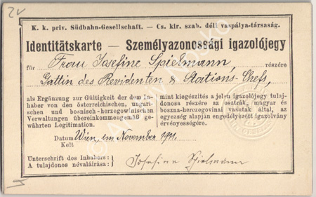 Spielmann Josefine - Rückseite